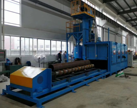 长宁喷砂机在管道除锈中的现场施工应用